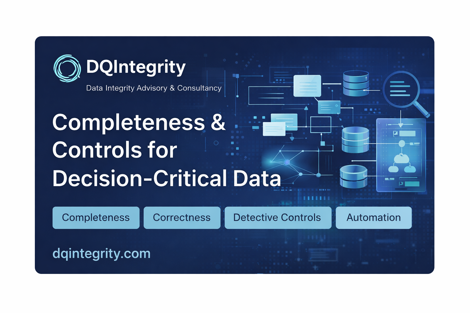 DQIntegrity Podcast Episode 001